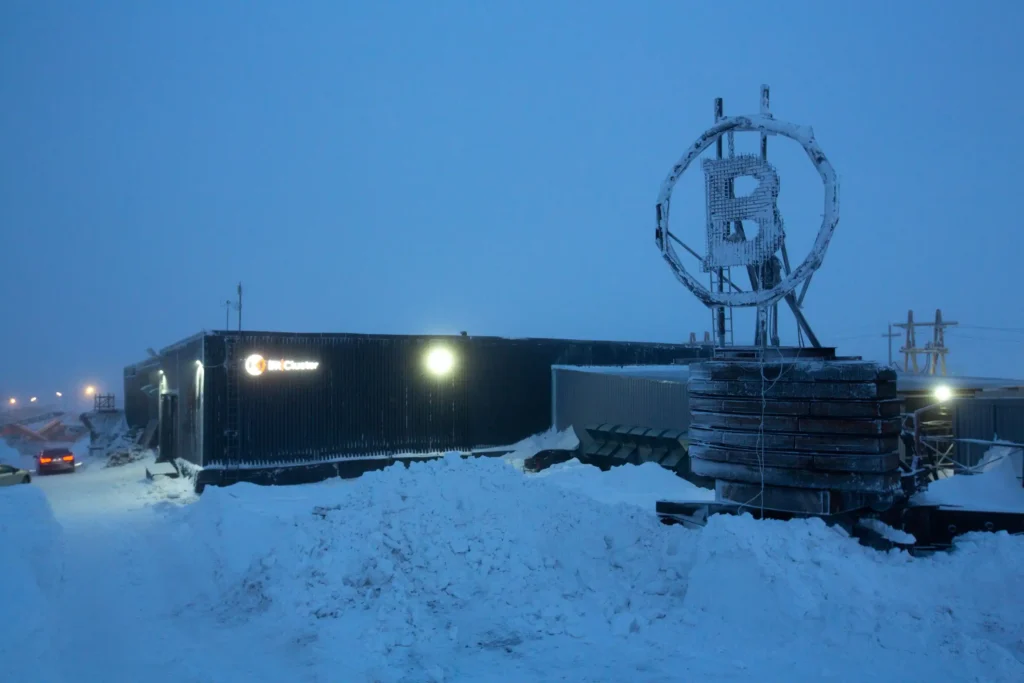 Russia minerando