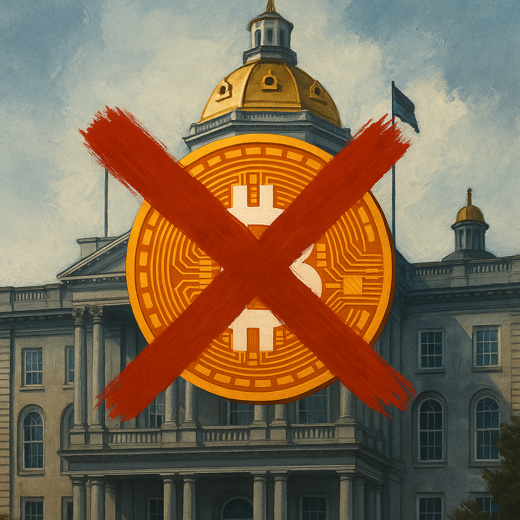 Conselho de New Hampshire Rejeita Proposta de Título Municipal Lastreado em Bitcoin