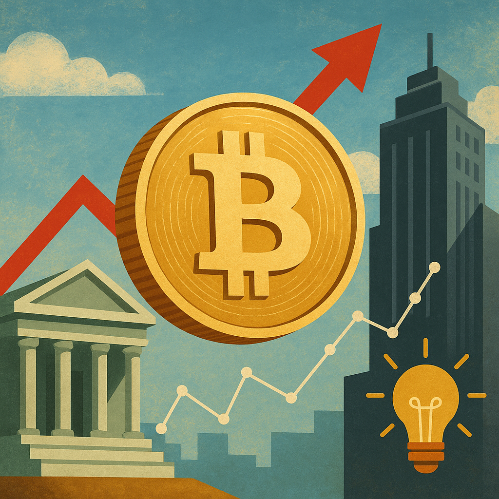 Adoção de Bitcoin Ganha Força em Meio a Inovações e Regulações