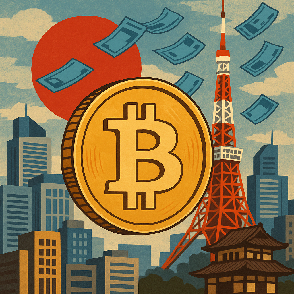 Iniciativa Busca Introduzir Crédito Digital Lastreado em Bitcoin no Japão