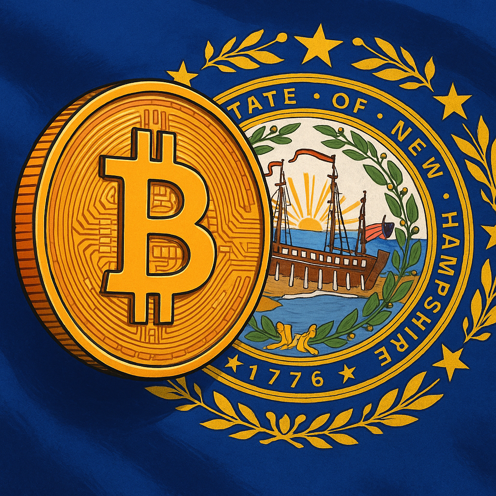 Novo Marco: New Hampshire Adota Bitcoin como Reserva Oficial