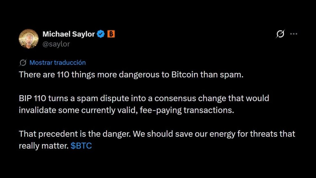 bitcoin michael saylor - Bitcoin Michael Saylor: Críticas à Proposta BIP-110 e