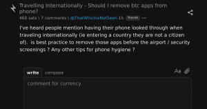 bitcoin viajando internacionalmente - Bitcoin Viajando Internacionalmente: Devo Remover Aplicativos do Celular?