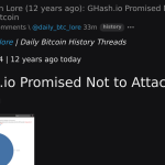 Bitcoin Promessa GHash: Segurança no Passado e Futuro da Rede