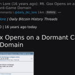 Bitcoin Abertura Gox: Um Marco na História do Bitcoin