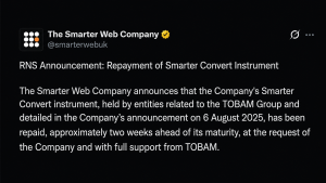 bitcoin smarter web - Bitcoin Smarter Web: Estratégia de Venda de 177