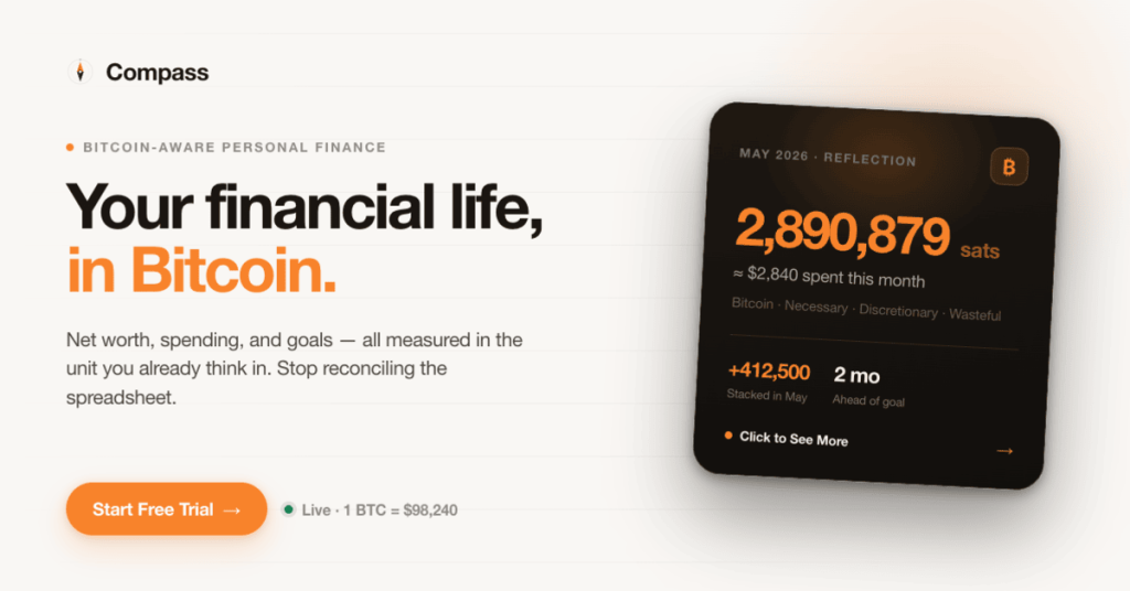 bitcoin conheca compass - Bitcoin Conheça Compass: Aplicativo para Ver a Vida
