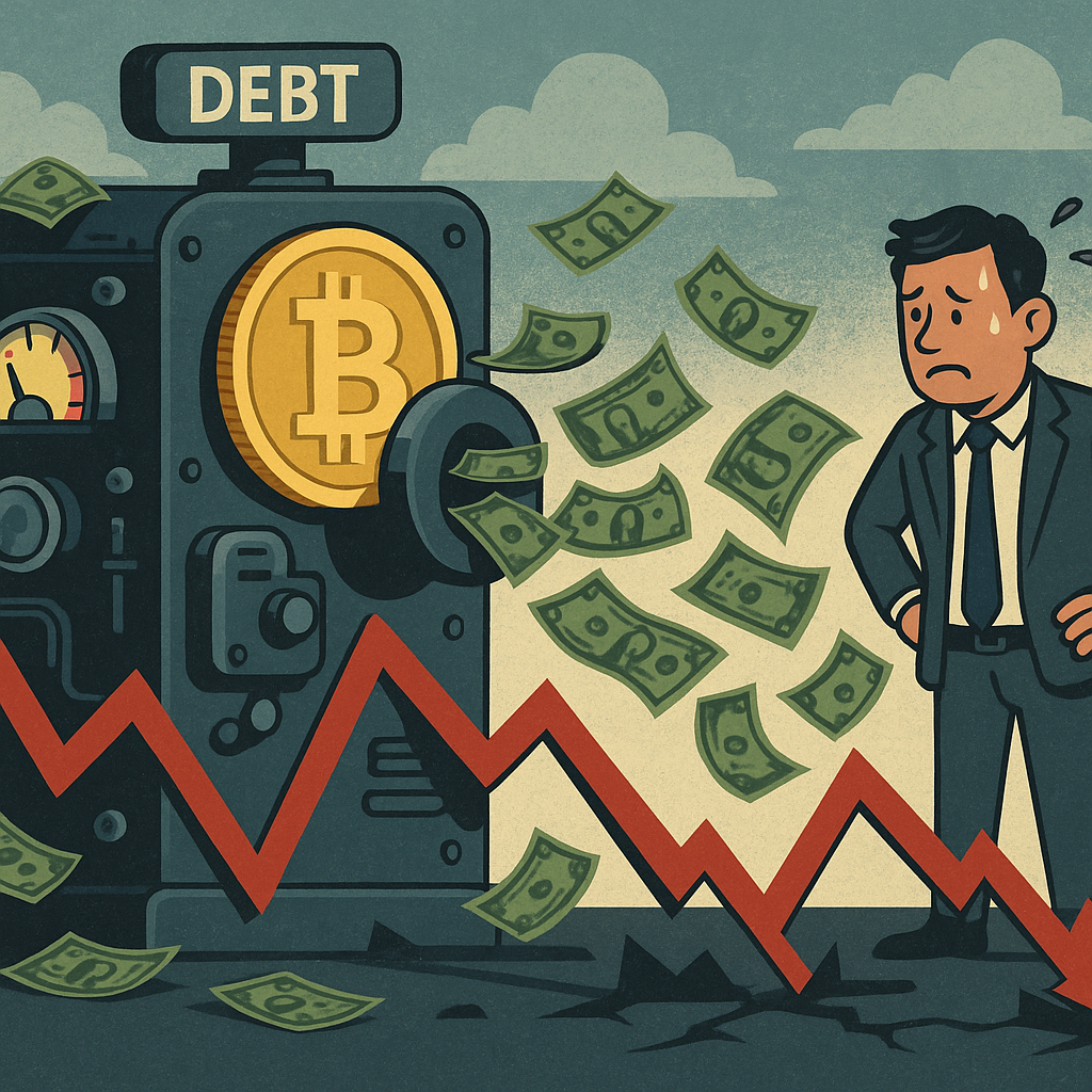 A Nova Máquina de Dívida do Bitcoin Enfrenta Seu Primeiro Grande Teste