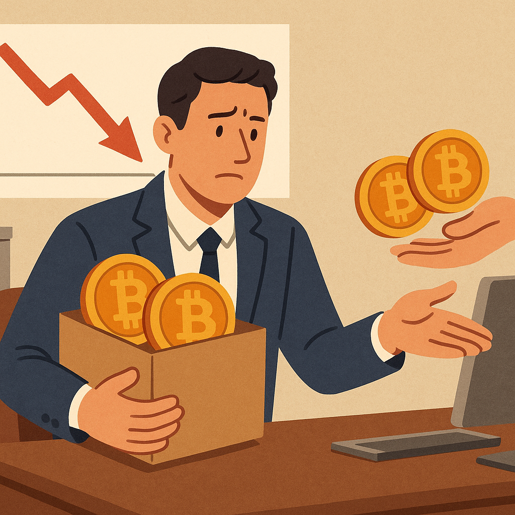 Empresa de Tesouraria de Bitcoin Empery Digital Vende Metade de suas Reservas