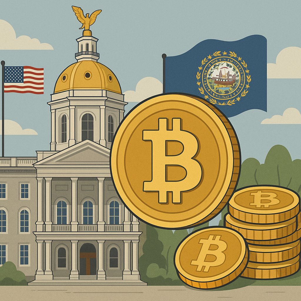Novo Marco: New Hampshire Adota Bitcoin como Reserva Oficial