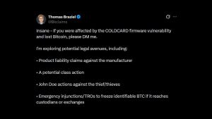 bitcoin coinkite enfrenta - Bitcoin Coinkite Enfrenta Ameaça de Ação Coletiva Após