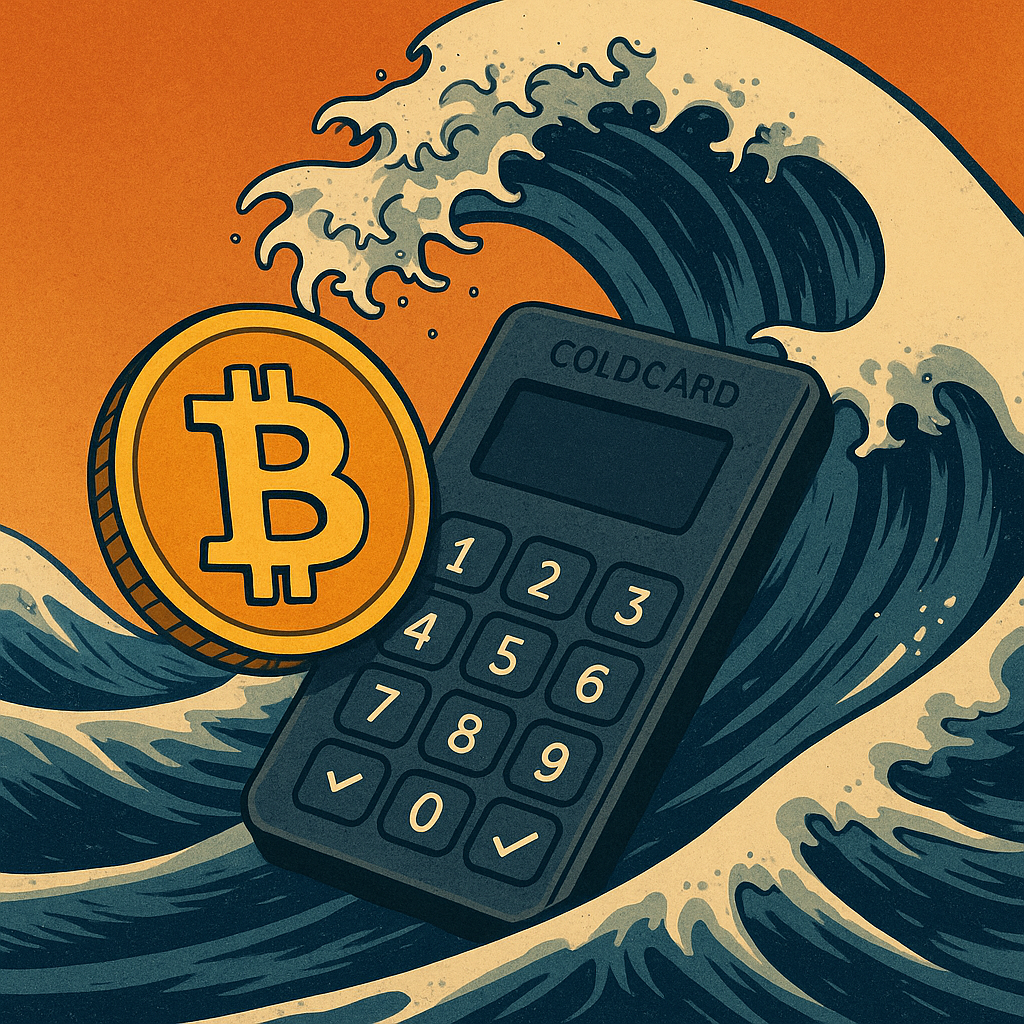 bitcoin nova onda - Bitcoin Nova Onda: Ataques à Coldcard Levantam Preocupações