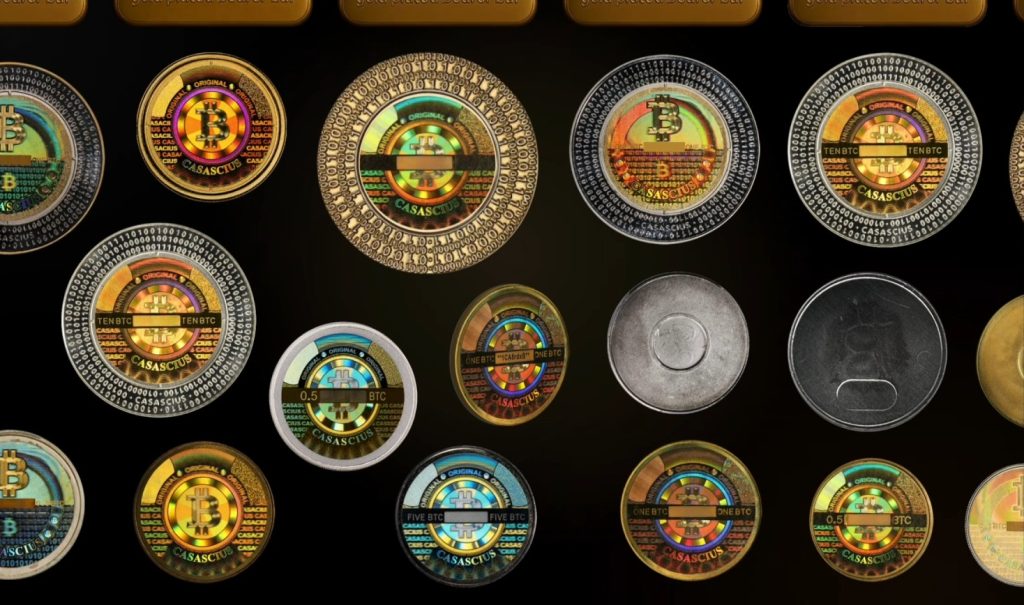 moeda física bitcoin - Moeda Física Bitcoin da Casascius: Leilão Destaca Valor
