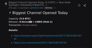 bitcoin maior canal - Bitcoin Maior Canal: Destaque para Novo Nó na