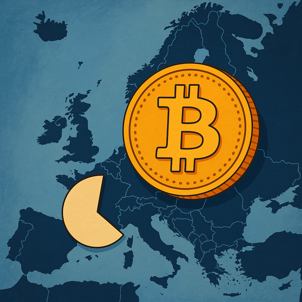 bitcoin europa detem - Bitcoin Europa Detém 273.000 BTC: Empresas Possuem Apenas