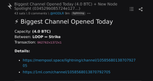 bitcoin abertura canal - Bitcoin Abertura de Canal: Impulsionando a Rede Lightning
