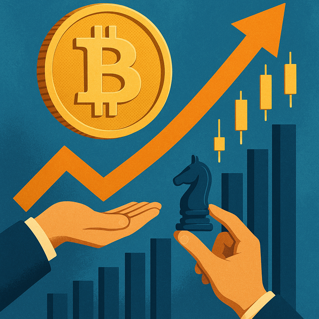 crescimento bitcoin impulsionado - Crescimento do Bitcoin Impulsionado por Estratégias e Rally