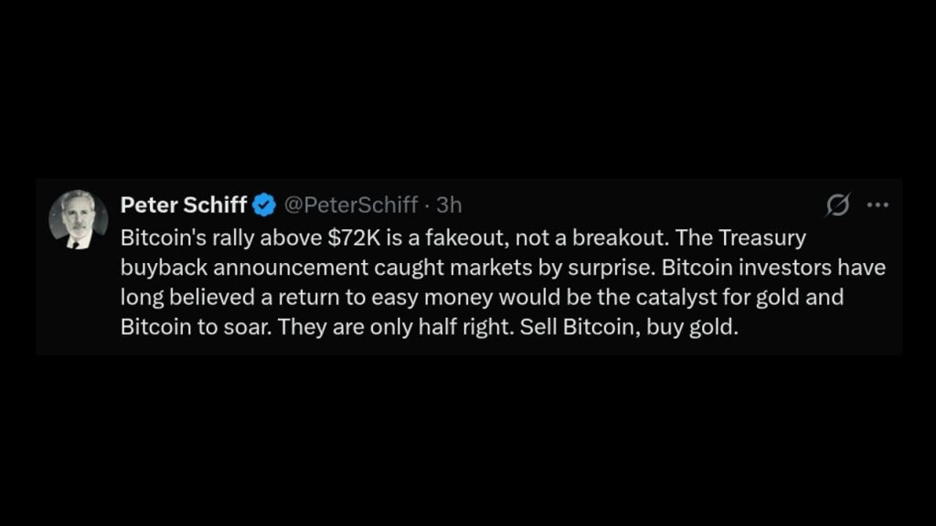bitcoin peter schiff - Bitcoin Peter Schiff: Crítica à Subida e Defesa