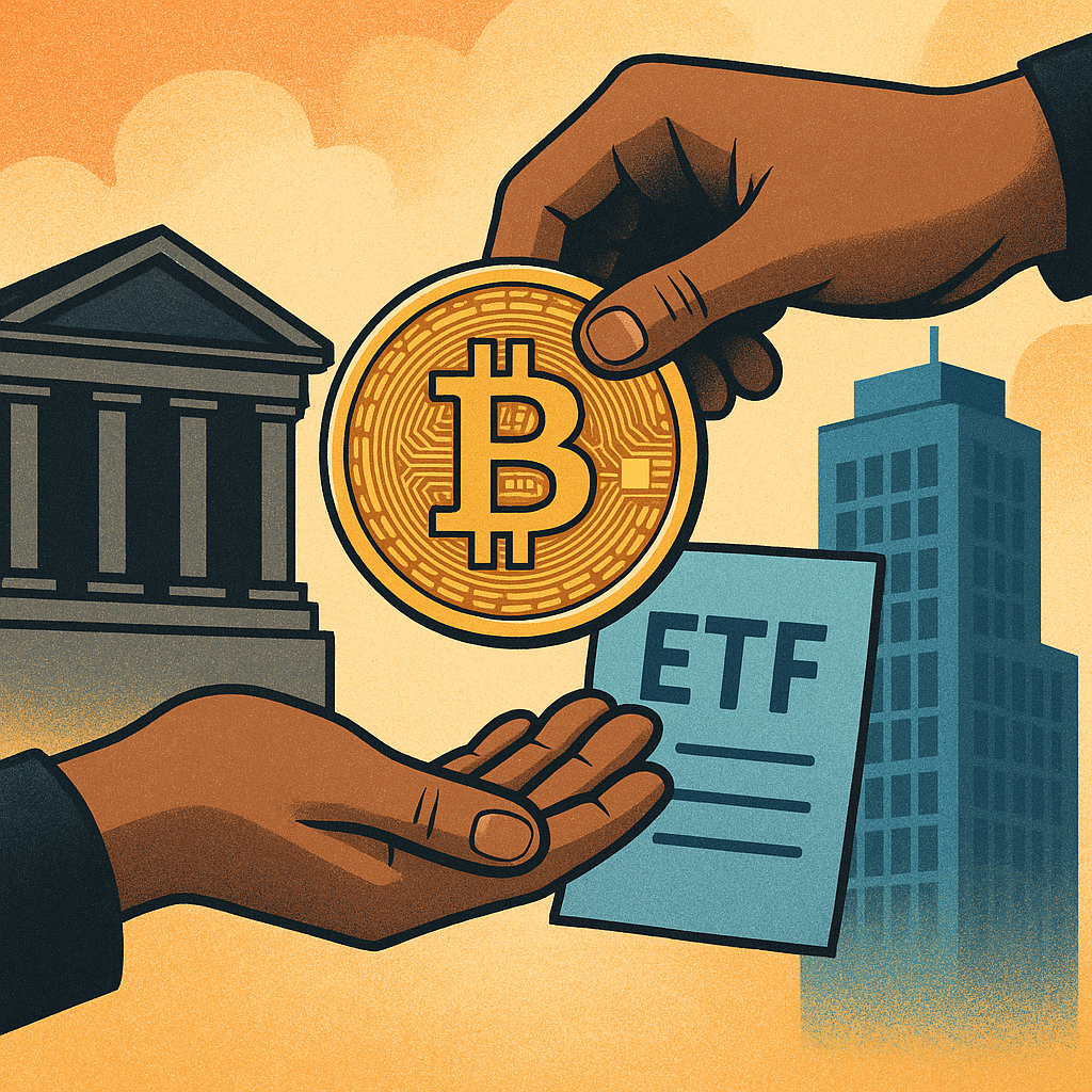 bitcoin etfs facilitam - Bitcoin ETFs Facilitam Troca de Custódia para Grandes