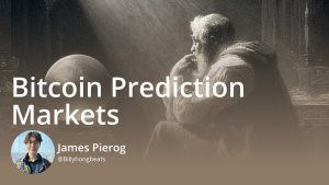 mercados previsao bitcoin - Mercados Previsão Bitcoin: Discussão no bitcoin++ Toronto
