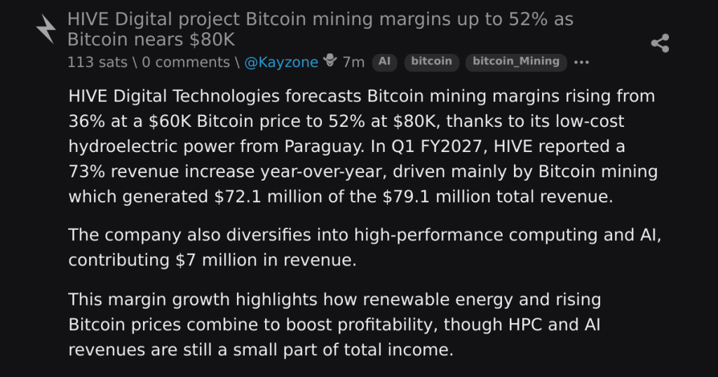 bitcoin margens mineracao - Bitcoin Margens Mineração: HIVE Digital Aumenta Lucros com