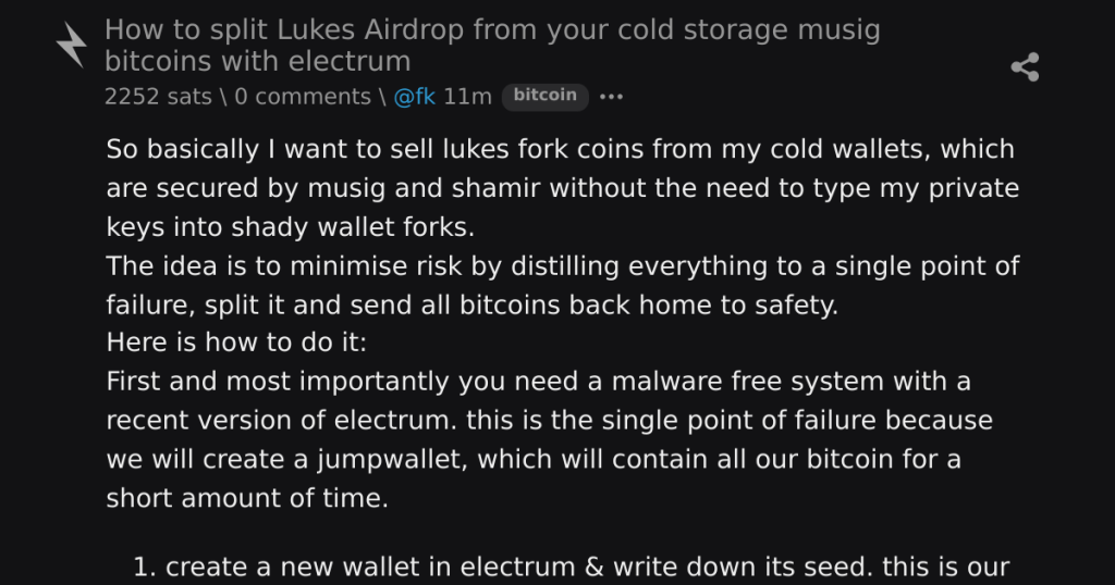 bitcoin separar airdrop - Bitcoin Separar Airdrop: Como Gerenciar com Segurança Usando