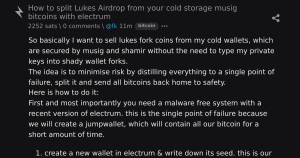 bitcoin separar airdrop - Bitcoin Separar Airdrop: Como Gerenciar com Segurança Usando