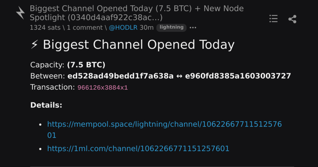 abertura canal btc - Abertura Canal BTC: Novo Nodo e Canal de