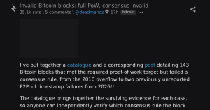 bloques invalidos bitcoin - Bloques Inválidos Bitcoin: Consenso em Risco por Falha