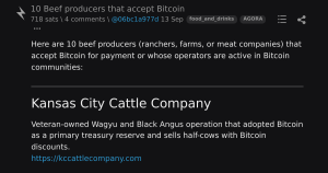 bitcoin produtores carne - Bitcoin Produtores Carne: Tendência de Pagamento em Setores