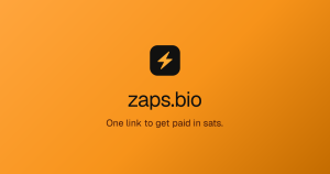 bitcoin zaps bio - Bitcoin Zaps Bio: Link in bio que paga